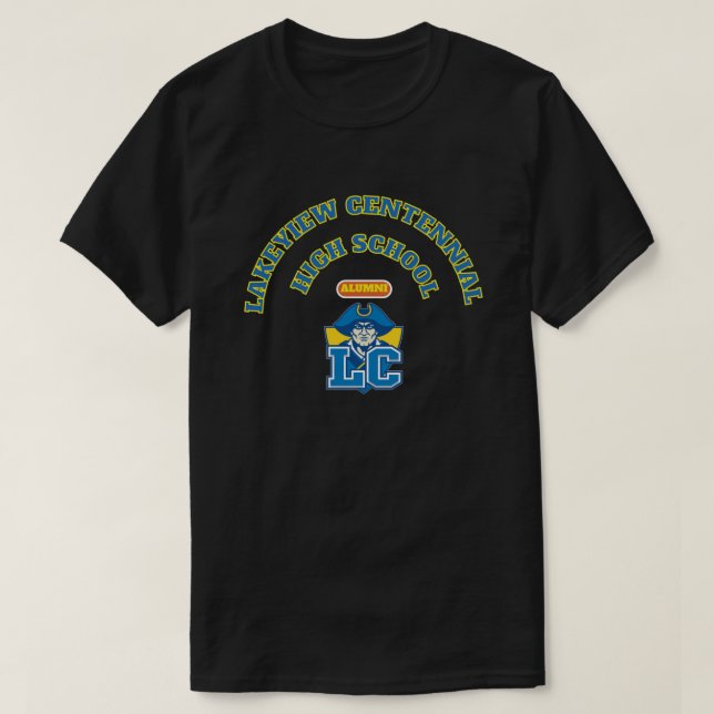 T-shirt Étudiants du lycée du Centenaire de Lakeyiew (Design devant)