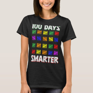 T-shirt Étudiants Enfants 100 Jours Plus Intelligents 100