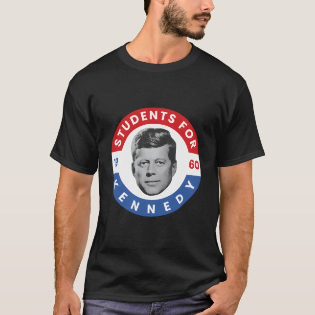 T-shirt Étudiants Pour Le Président John F Kennedy Jfk (Devant)