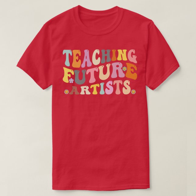 T-shirt Étudiants Teaching Future Artists (Design devant)