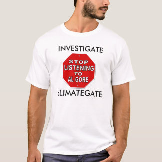 T-shirt Étudiez ClimateGate - canular de réchauffement