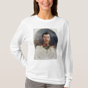 T-shirt Étudiez pour un portrait de tsar Nicholas II 1898