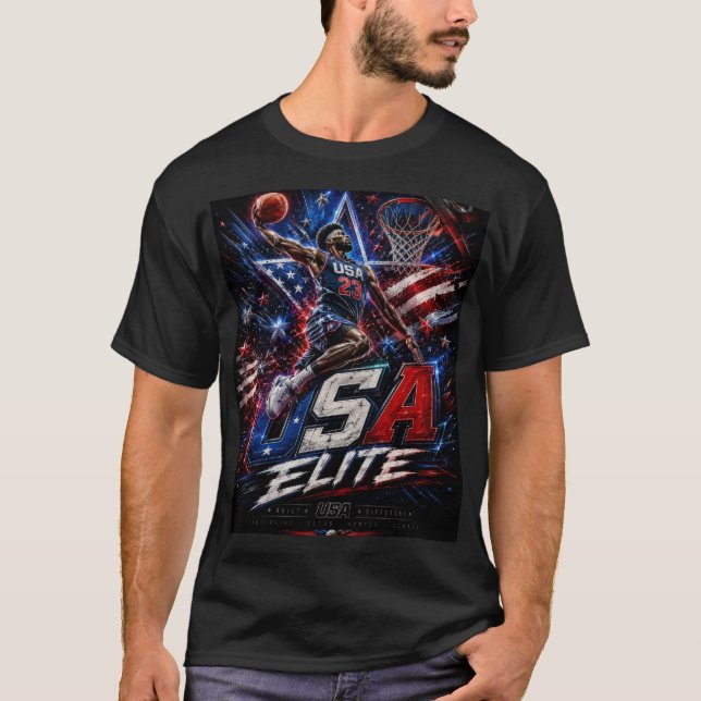 T-SHIRT ÉUA  (Devant)