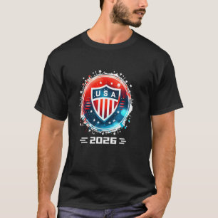 T-shirt ÉUA 2026 Allez États-Unis Sport ÉUA Équipe 2026 ÉU