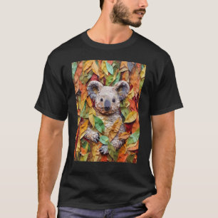 T-shirt Eucalyptus Enigma An Op Art Koala Expérience