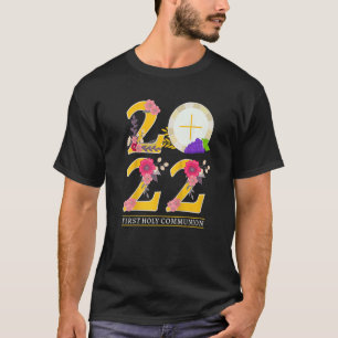 T-shirt Eucharistie Hôte Catholique Ma Première Communion 
