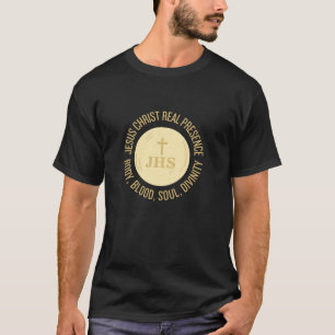 T-shirt Eucharistie Jésus Christ Présence Corps Sang Soul