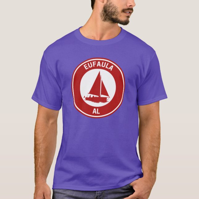 T-shirt Eufaula Alabama Vintage (Devant)