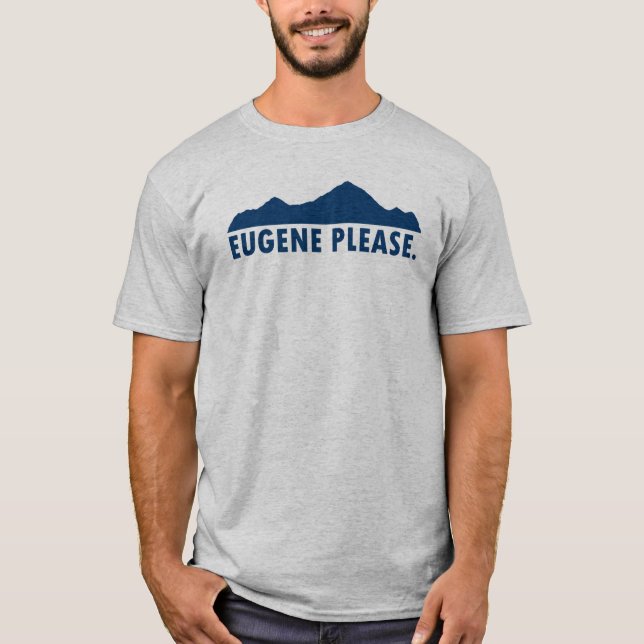 T-shirt Eugene Oregon S'Il Vous Plaît (Devant)