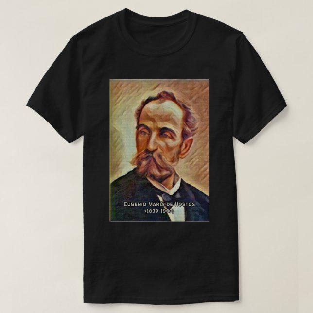 T-shirt Eugenio Maria de Hostos (Design devant)