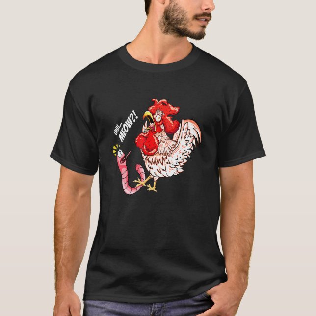 T-shirt Euh Meow Ver Catou Chantant (Devant)