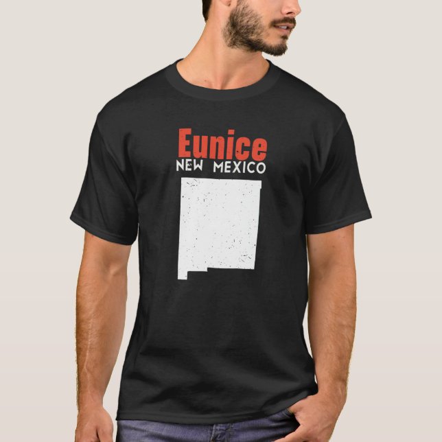 T-shirt Eunice États-Unis Amérique Voyage Nouveau Mexique  (Devant)