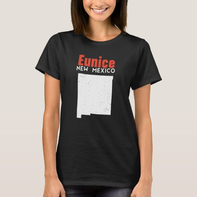 T-shirt Eunice États-Unis Amérique Voyage Nouveau Mexique  (Devant)