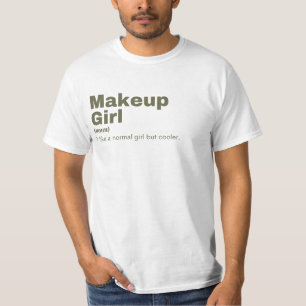 T-shirt eup Girl - Maquillage