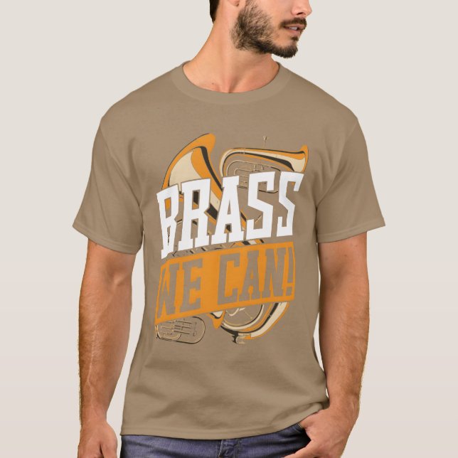T-shirt Euphonium Euphoniumist Brass We Can friends (Devant)