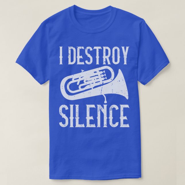 T-shirt Euphoniumist I Détruit Silence Euphonium (Design devant)