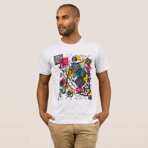 T-shirt Euphoria Abstraite - Chef-d'oeuvre Kandinsky