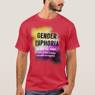 T-shirt Euphoria non binaire