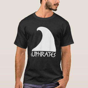 T-shirt Euphrate Rivière Turquie Irak Syrie Géographie Pot