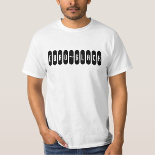 T-SHIRT EURO~BLACK