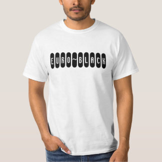 T-SHIRT EURO~BLACK