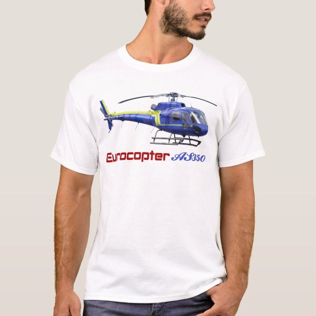 T-shirt Eurocopter AS350 Écureuil, eurocopter en tant que  (Devant)