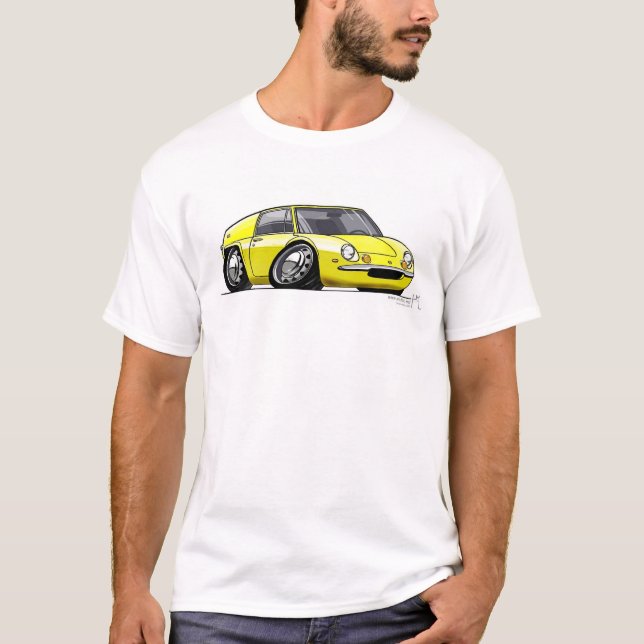 T-shirt Europa minuscule S2 (jaune) (Devant)