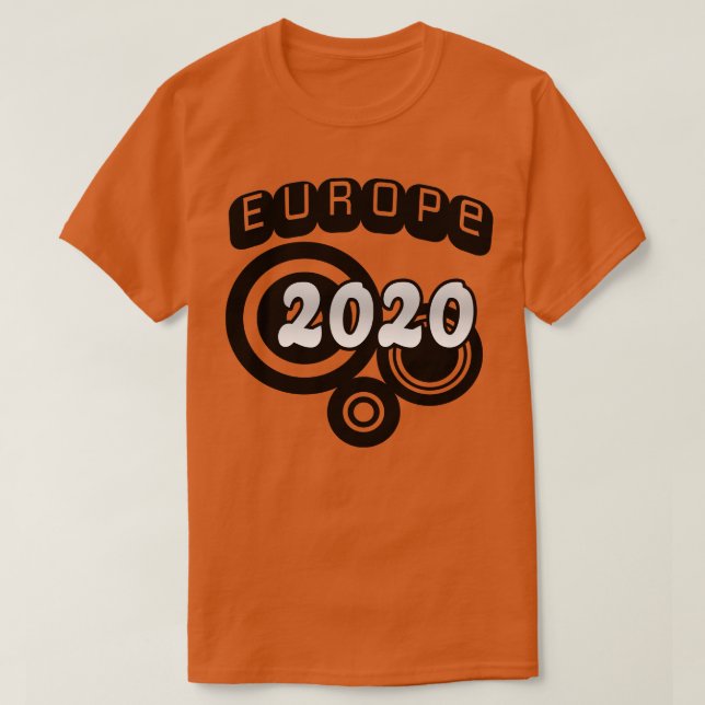 T-SHIRT EUROPE (Design devant)