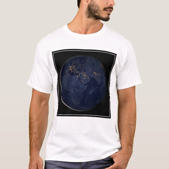 T-shirt Europe, Afrique et Moyen-Orient Lumières De La Vil (Devant)