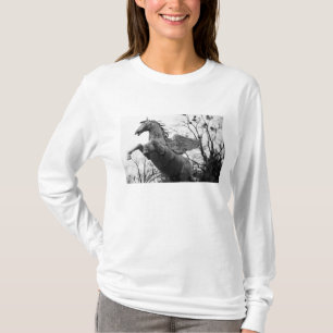 T-shirt Europe, Autriche, Salzbourg. Statue de cheval ailé