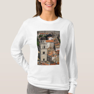 T-shirt Europe, Croatie. Ville médiévale fortifiée de