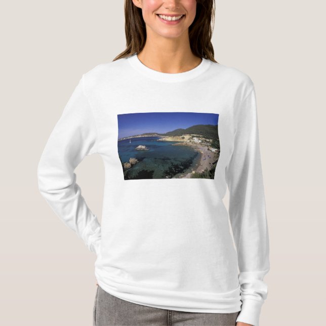 T-shirt Europe, Espagne, Baléares, Ibiza, Cala de (Devant)