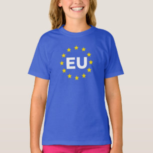 T-shirt Europe européenne
