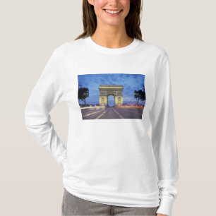 T-shirt Europe, France, Paris. Arc de Triomphe vu