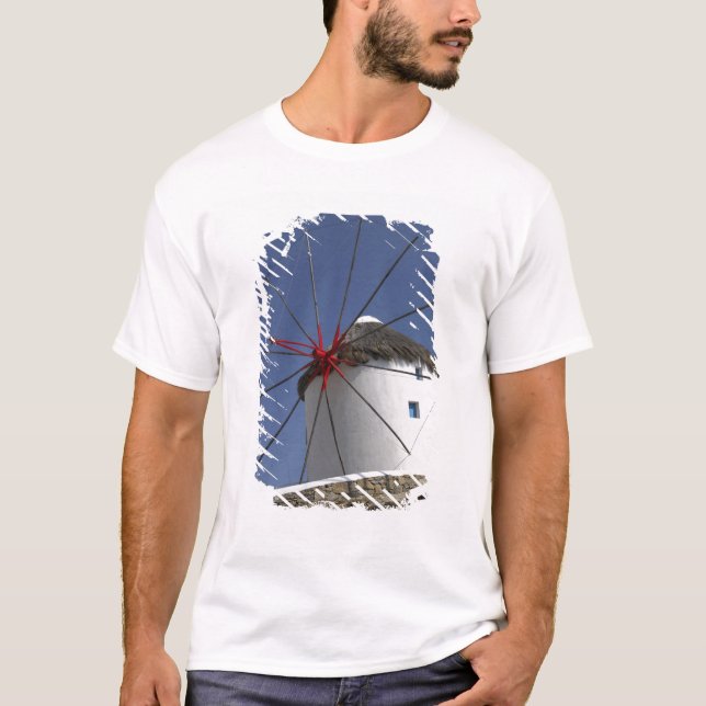 T-shirt Europe, Grèce, Mykonos. 3 (Devant)