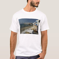 Europe, Grèce, Mykonos. Vues du bord de mer
