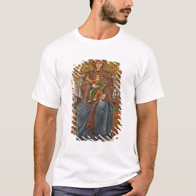 T-shirt Europe, Italie, Sicile, Taormine. Madonna et son e (Devant)
