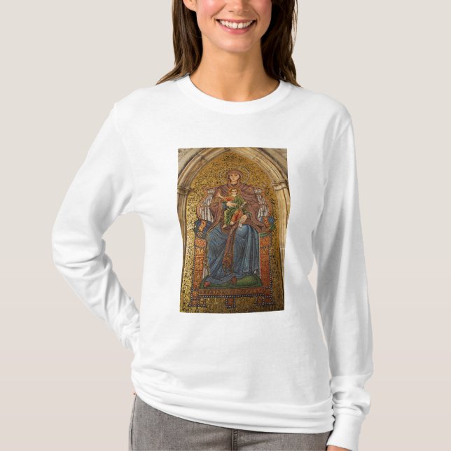 T-shirt Europe, Italie, Sicile, Taormine. Madonna et son e (Devant)