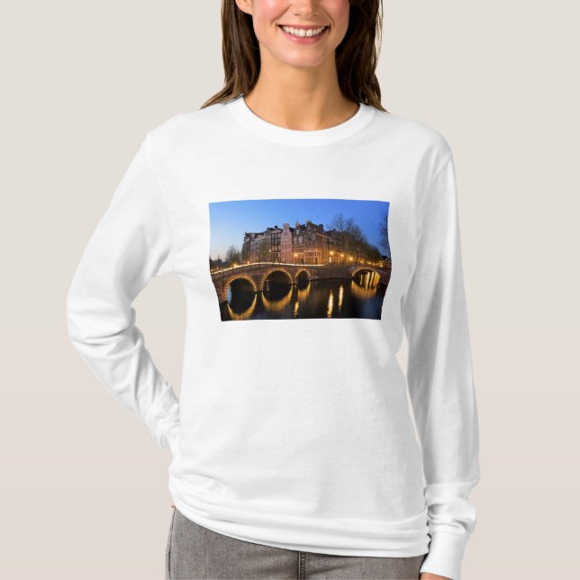 T-shirt Europe, Pays-Bas, Hollande, Amsterdam, (Devant)