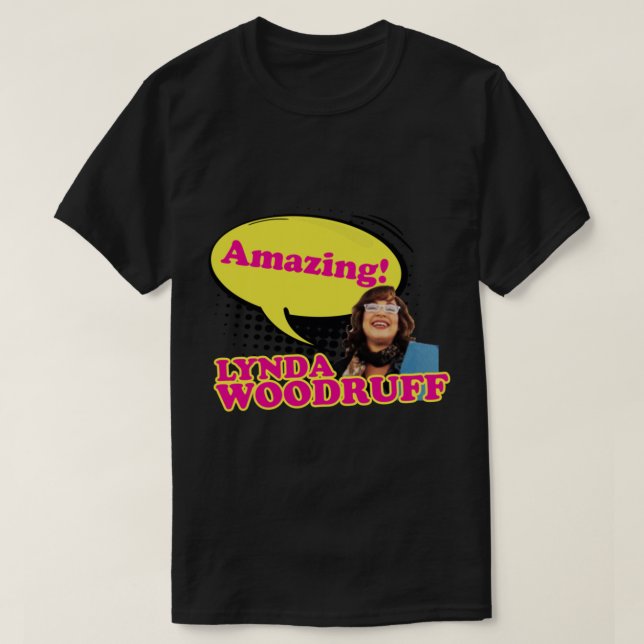 T-shirt Eurovision Lynda Woodruff (Extraordinaire !) (Design devant)