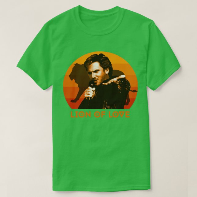 T-shirt EuroVison Song Concours Fire Saga Lion Of Love (Design devant)