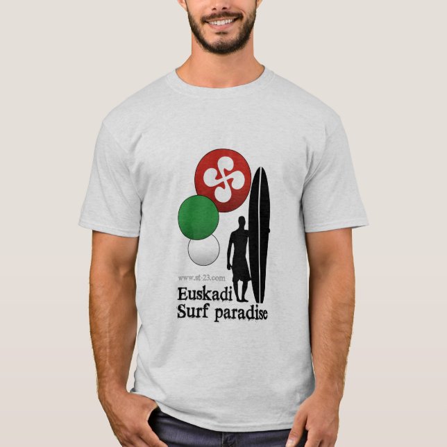 T-shirt euskadi surf (Devant)