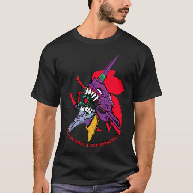 T-shirt Eva Nerv Evangelion (Devant)