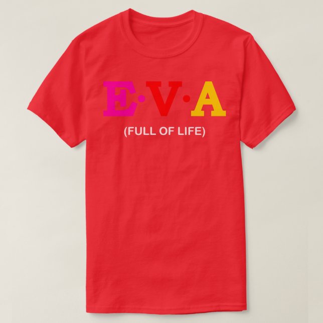T-shirt Eva pleine vie (Design devant)