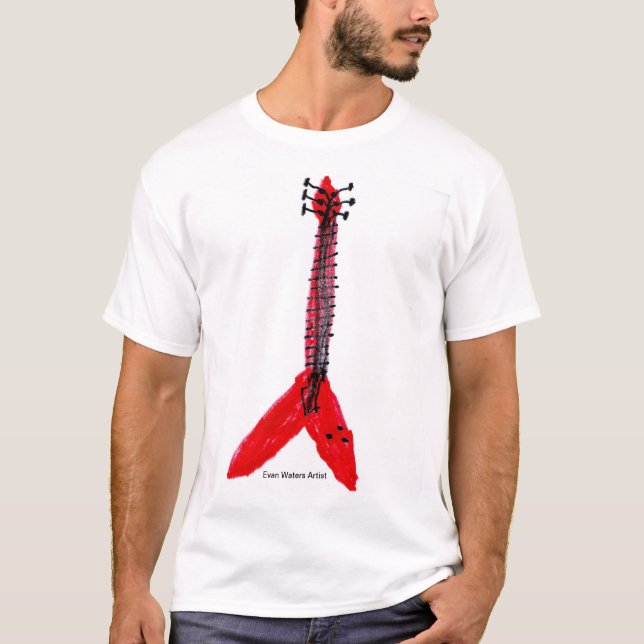 T-shirt Evan arrose l'artiste (Devant)