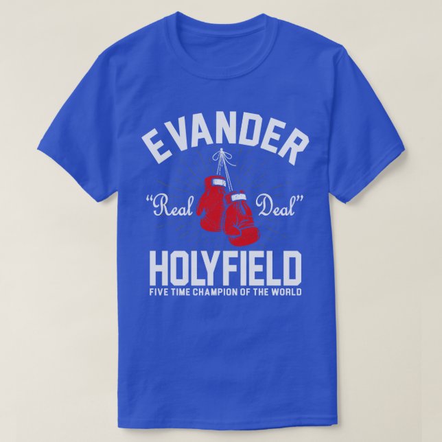 T-shirt Evander Holyfield Vintage poche (Design devant)