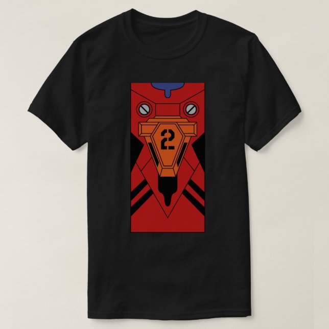 T-shirt Evangelion Asuka (Design devant)