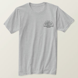 T-shirt Évangile de John KJV Ministères Sombre