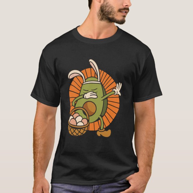 T-shirt Evangile de lapin de Pâques avec oreilles de lapin (Devant)