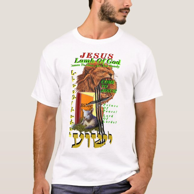 T-Shirt Évangile, T-Shirt avec Image Évangile,  (Devant)